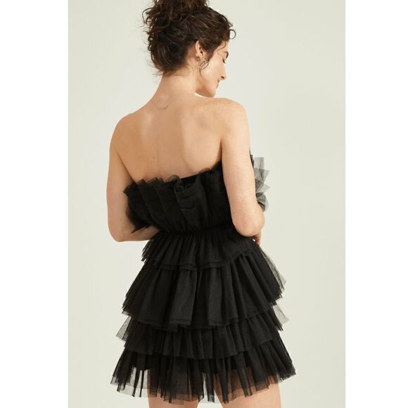 NWT Birthday Girl Black Tulle Puffy Dress - Picture 3 of 9